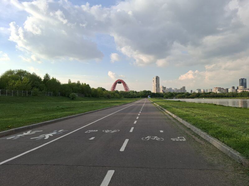 Трасса лыжероллерная Крылатское гребной канал, состояние на 15 мая 2026 по отзыву, фото 1. 